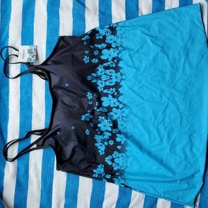 WOMENS 16W TANKINI TOP